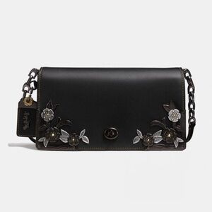COACH Dinky With Metal Tea Rose